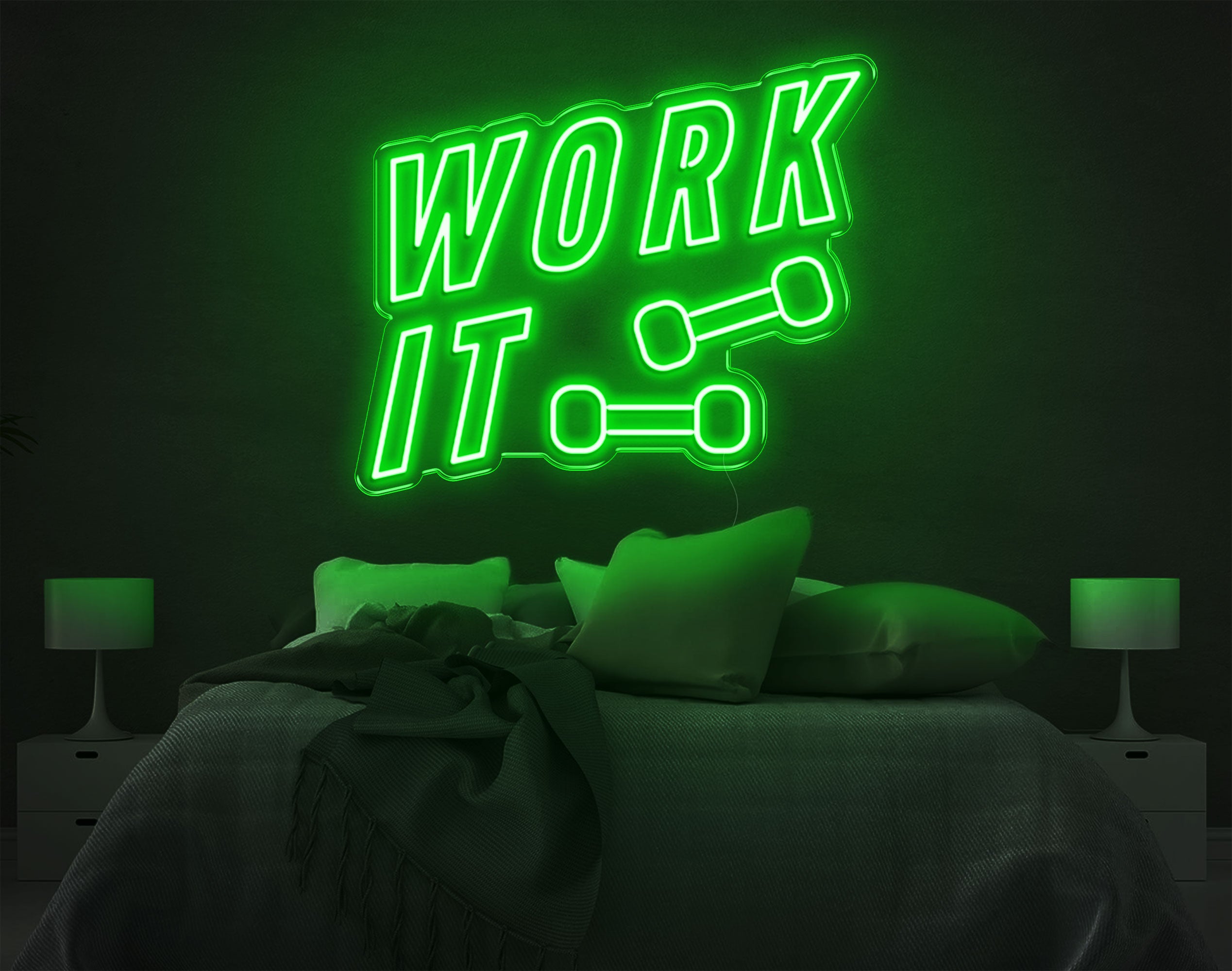 Work It LED Neon Sign