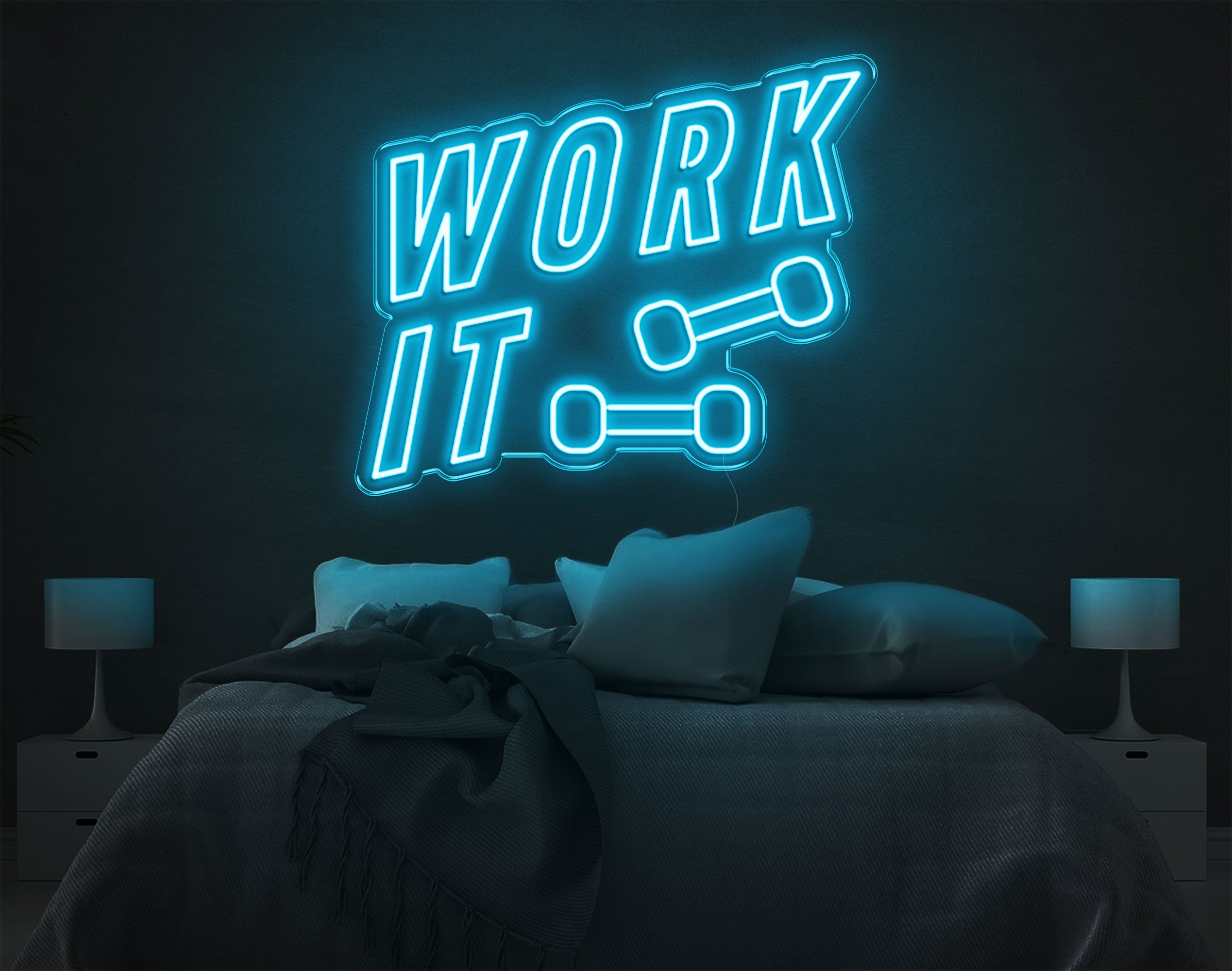 Work It LED Neon Sign