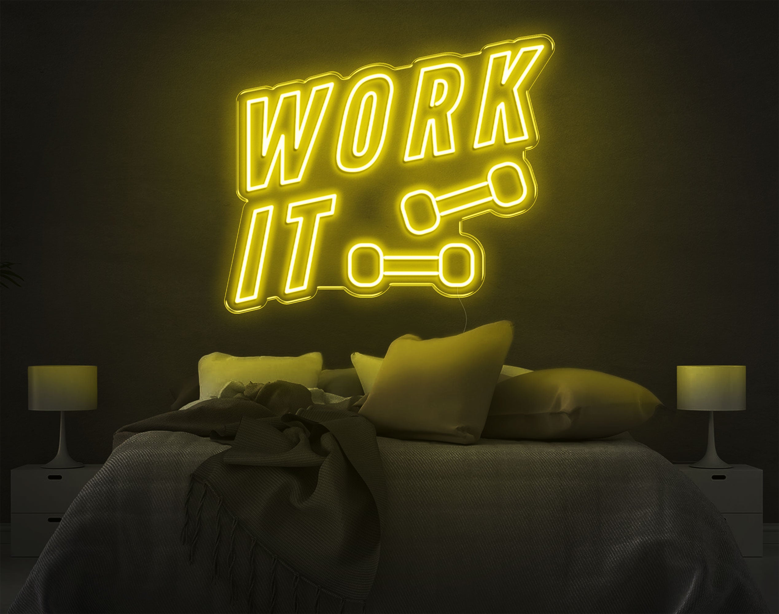 Work It LED Neon Sign