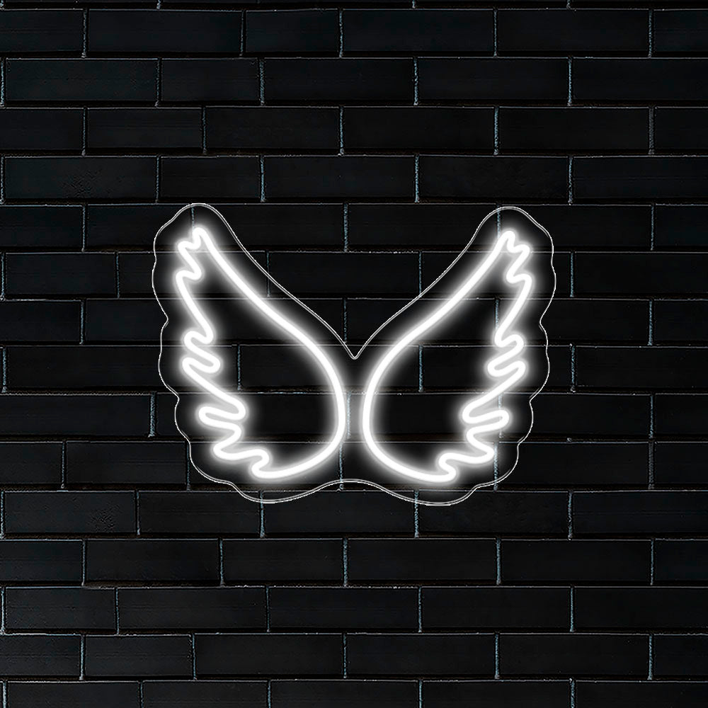 Angel Wings Mini LED Neon Sign