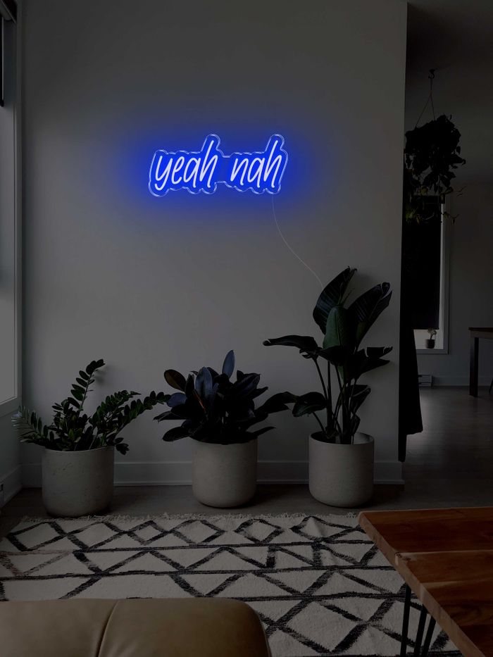 Yeah Nah LED Neon sign