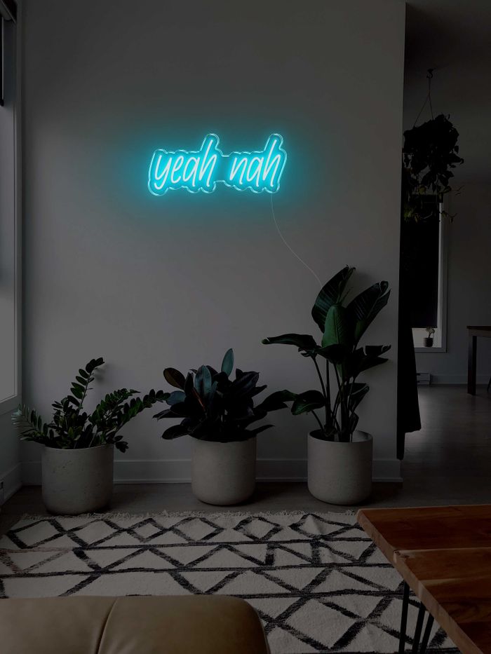 Yeah Nah LED Neon sign