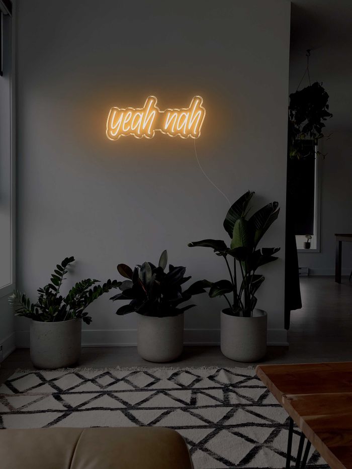 Yeah Nah LED Neon sign