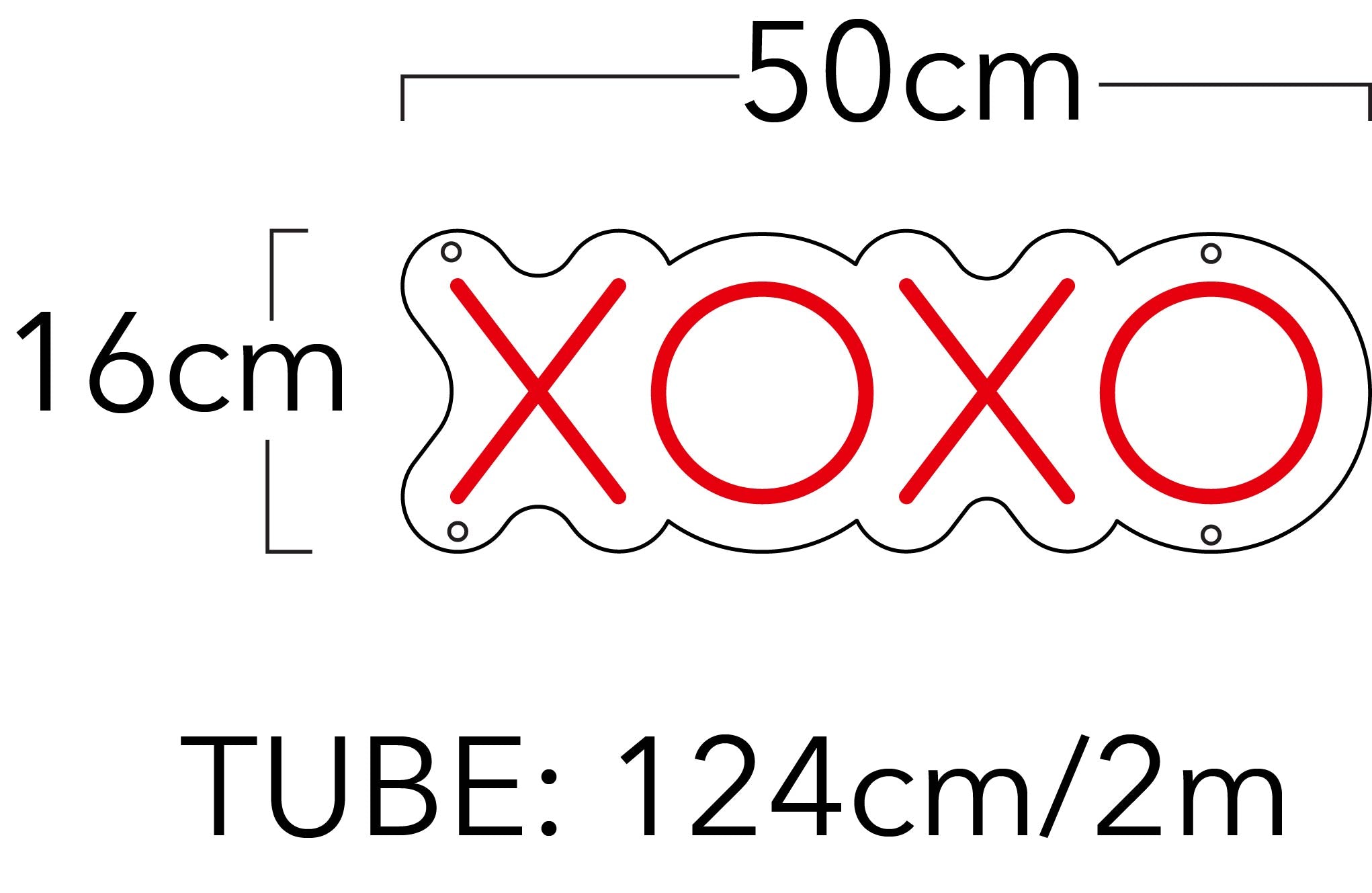 XOXO LED Neon sign